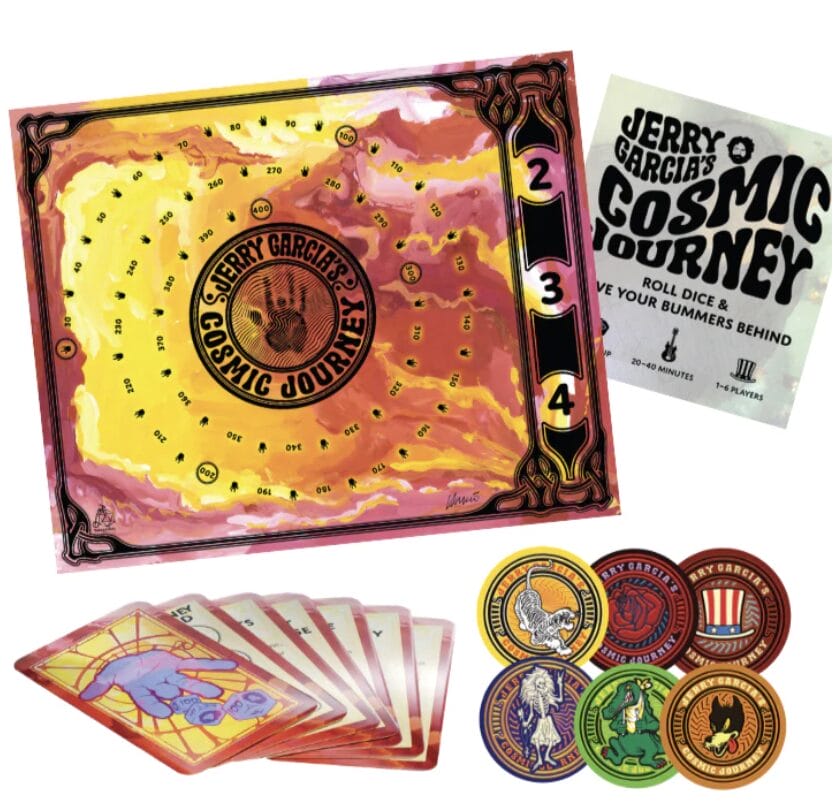 The Jerry Garcia Family Joins Twogether Studios to Create New Dice Game, Jerry Garcia’s Cosmic Journey